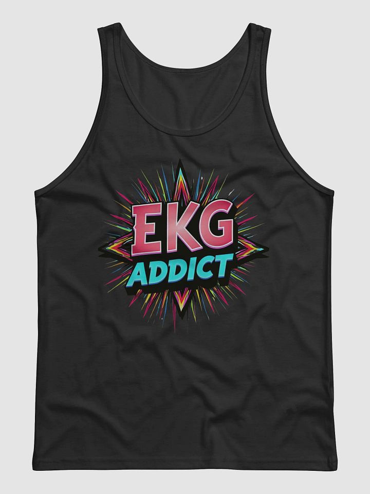 Vibrant EKG Addict Jersey Tank product image (7)