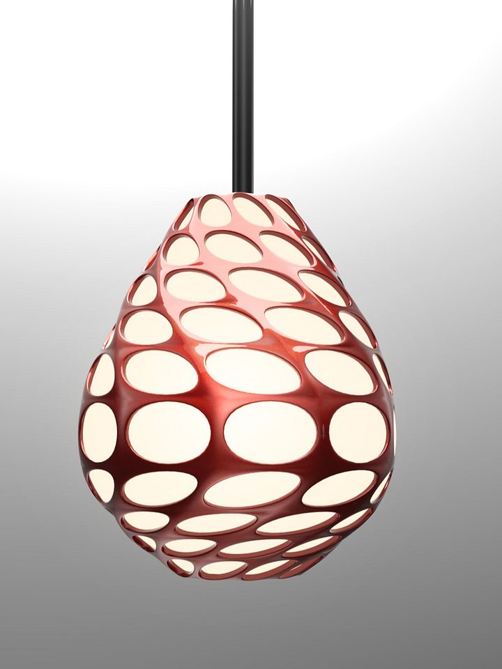 Weaverbird Parametric Lamp Design Grasshopper Rhino Files Download product image (1)