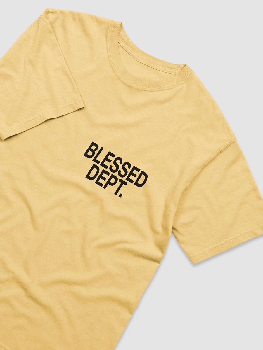 Blessed Dept. Black Font T-Shirt product image (15)