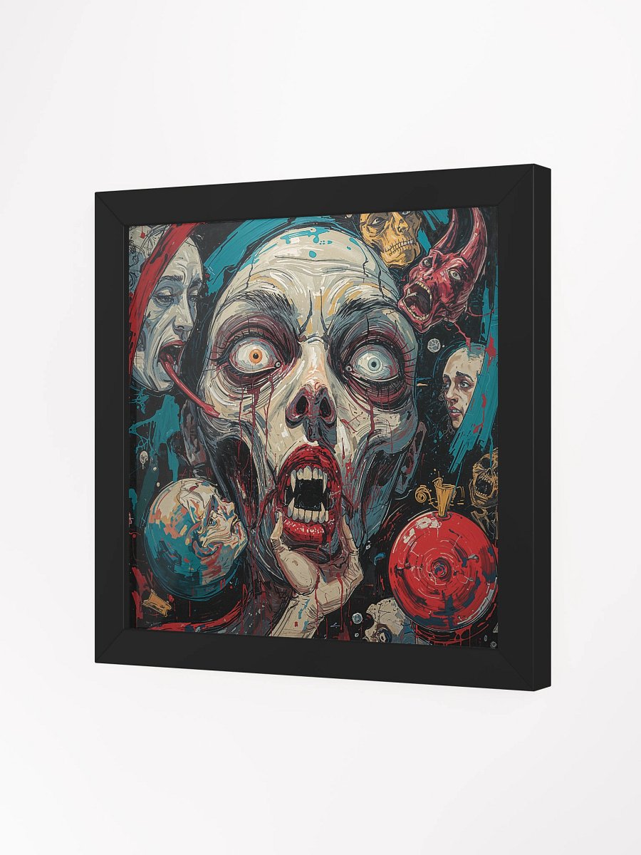 The Scream That Shattered Reality Framed Print product image (9)