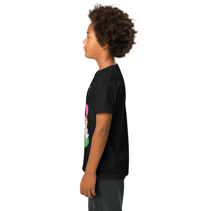 Easter Bunny Eggs in a Basket Bonanza Youth Sports Tee product image (2)