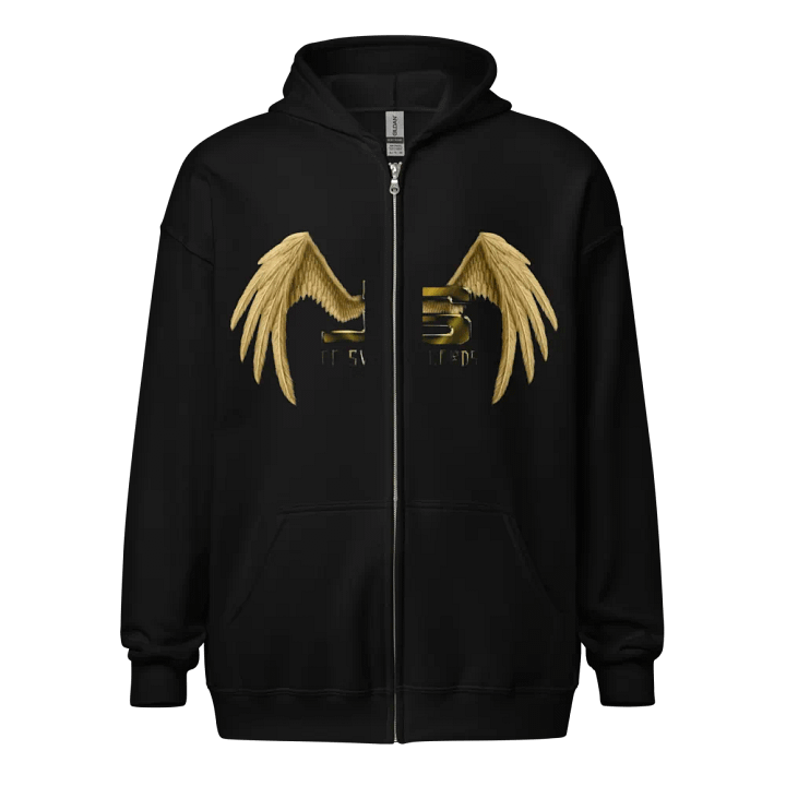 Golden Wings Emblem Zip Hoodie product image (1)