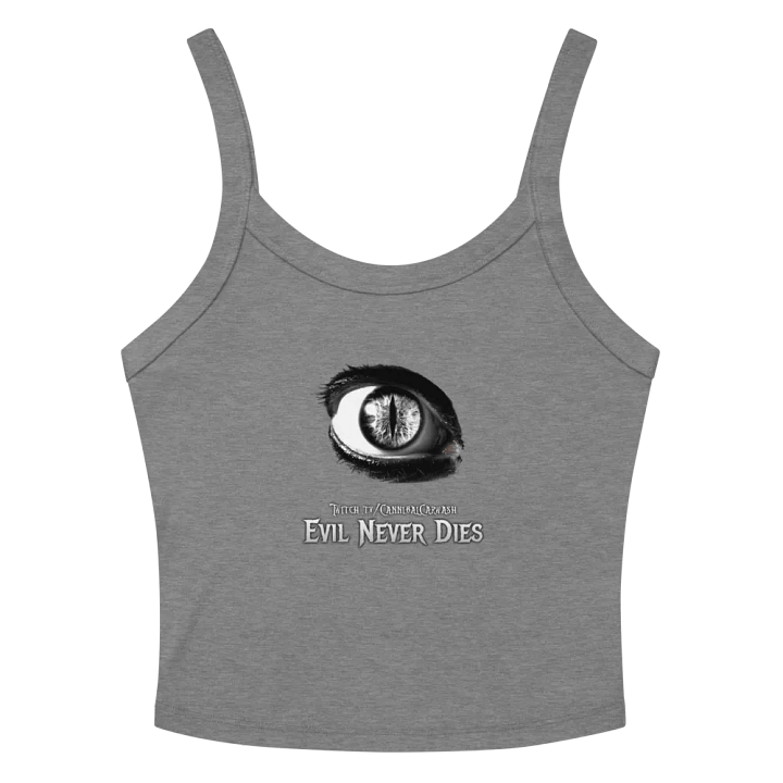White Evil Never Dies - Micro-Rib Tank Top product image (13)