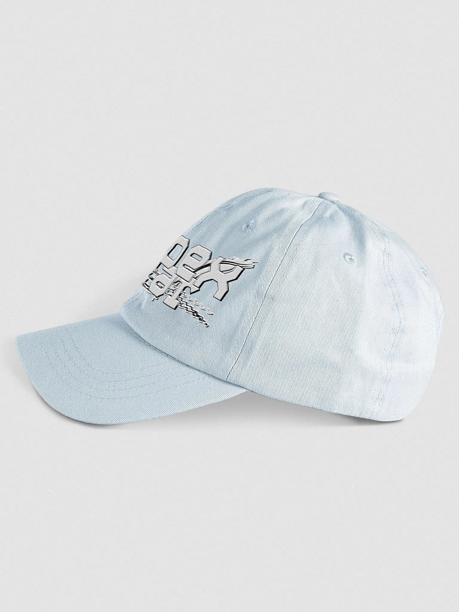 Pastel Dad Hat - Embroidered - White HApex Gear Black Logo product image (3)