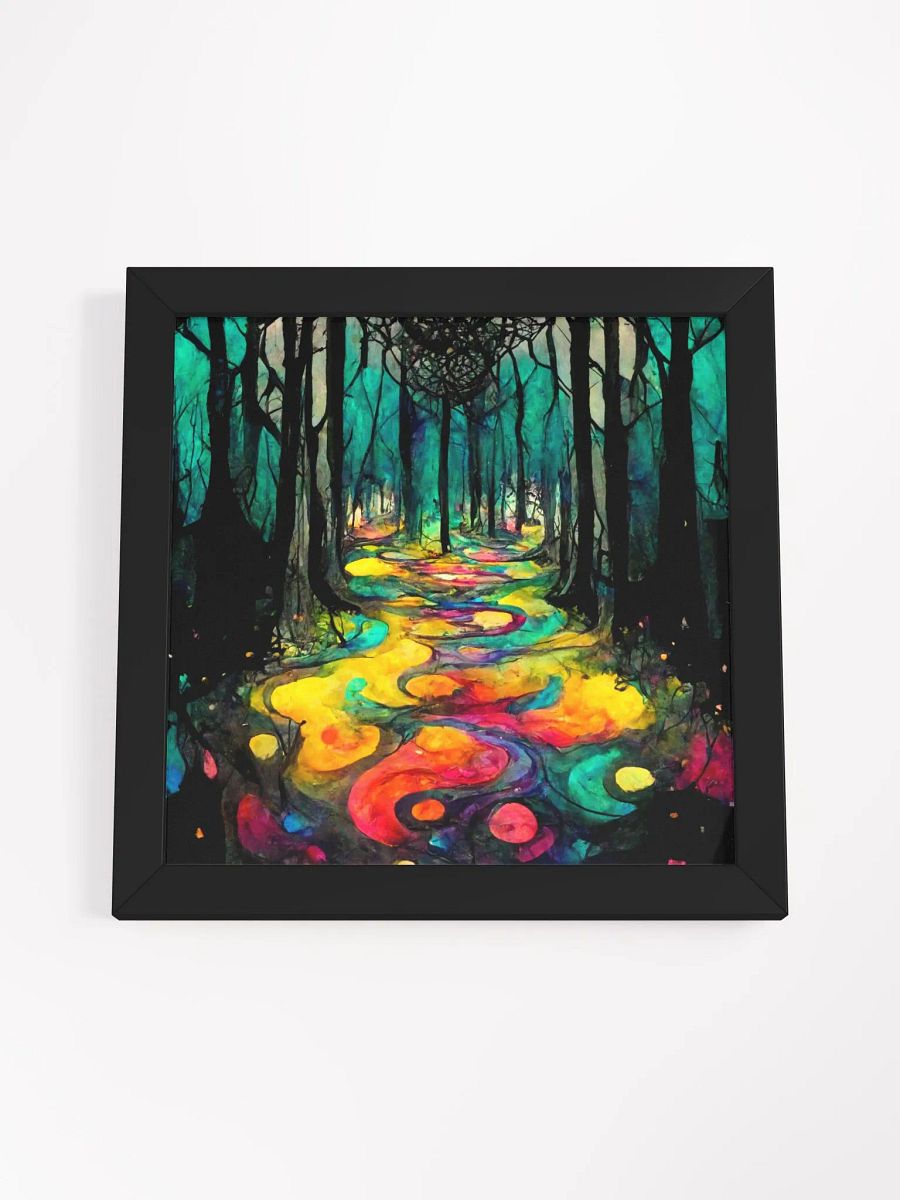 Vibrant Ayous Wood Framed Matte Poster product image (17)