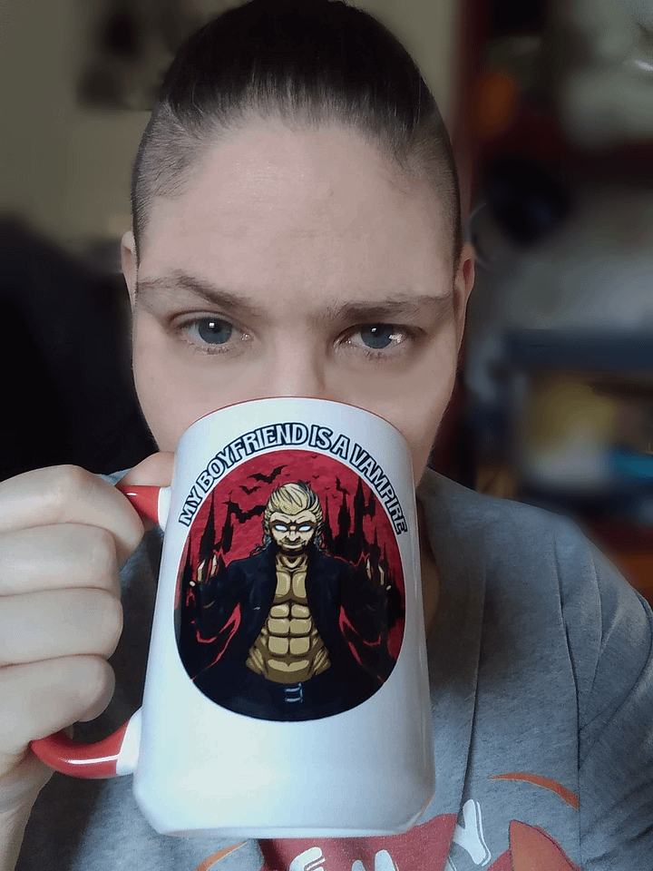 My Boyfriend is an Vampire- Coffee or Tea Mug! product image (1)