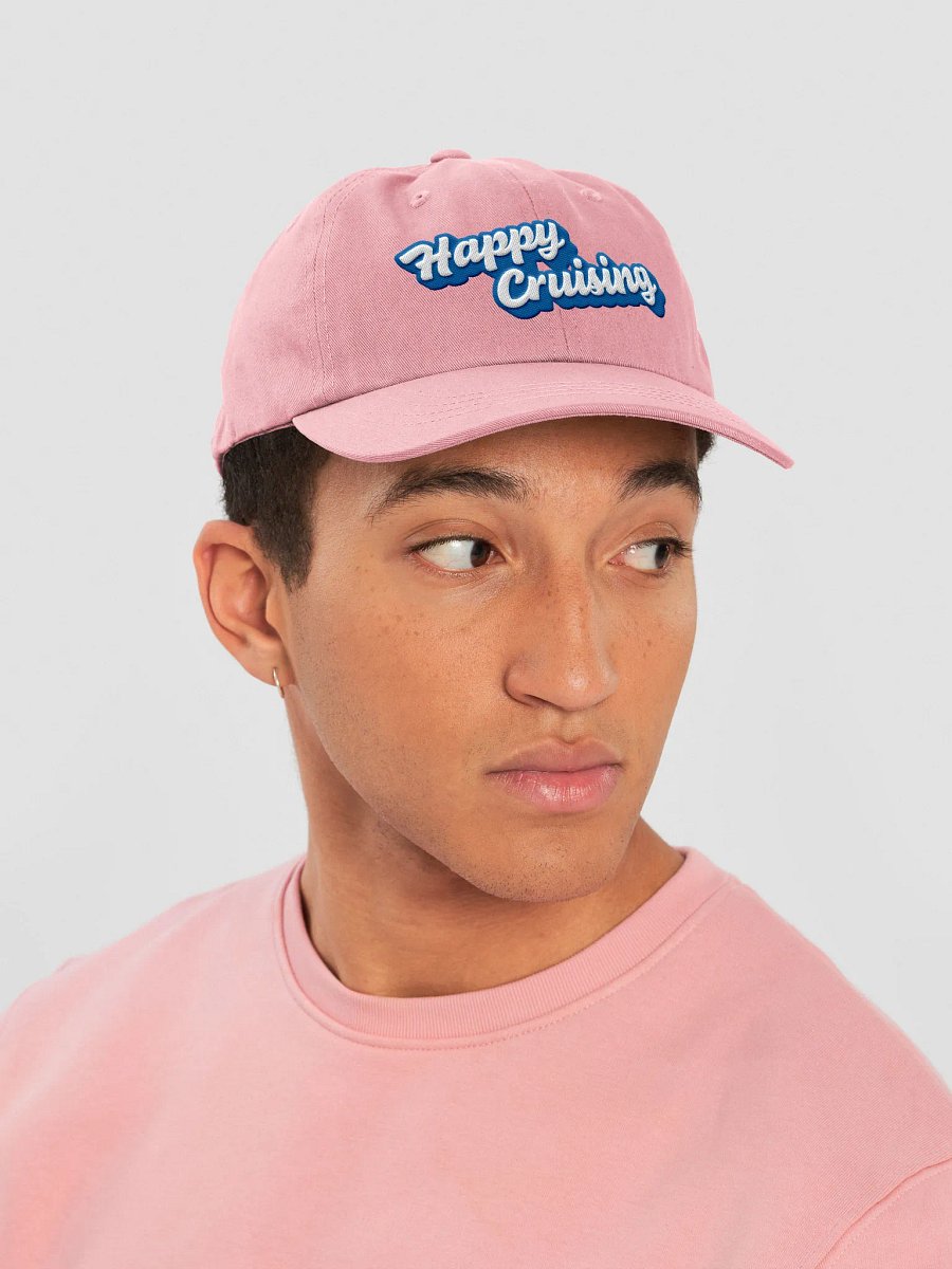 “Happy Cruising” Unisex Embroidered Hat product image (6)