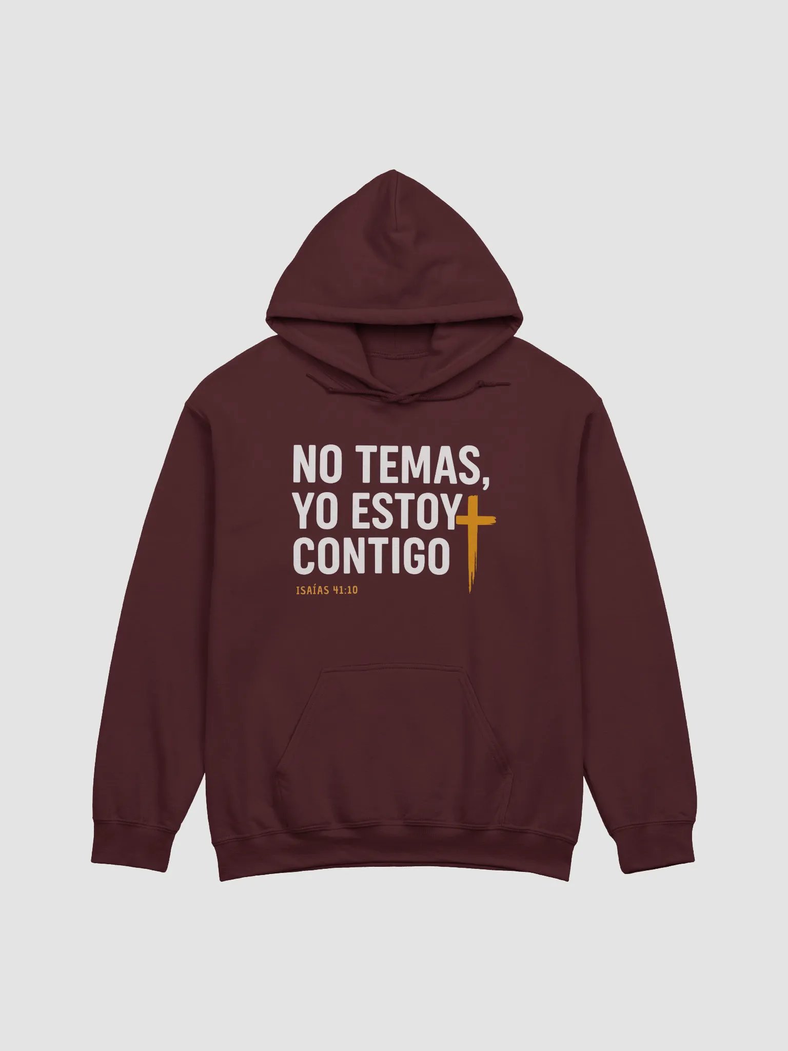Sudadera Unisex Con Capucha | No temas yo estoy contigo product image (28)