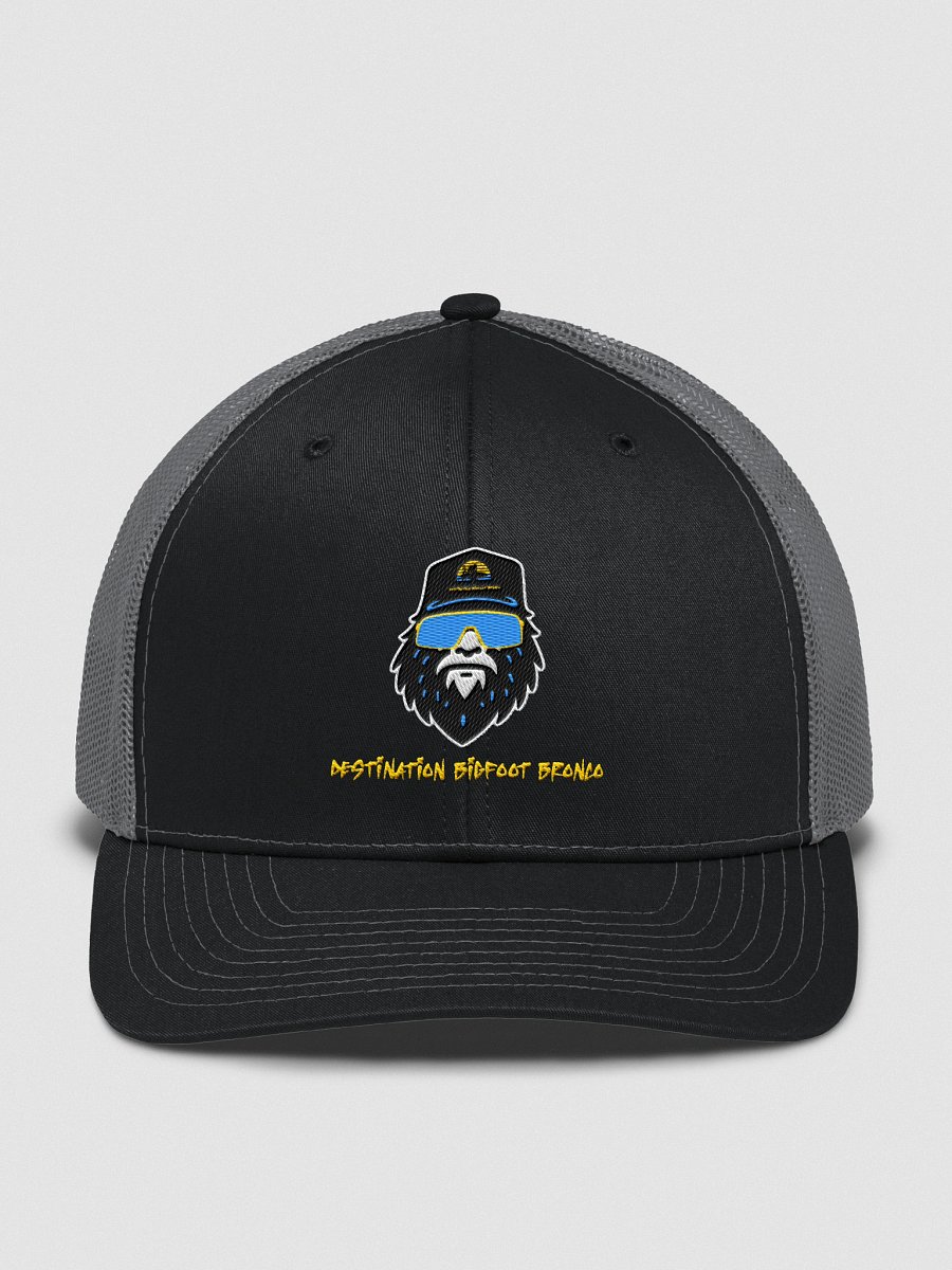 Destination Bigfoot Bronco Bigfoot Logo Original Two-Tone Trucker Cap (Multiple Colors Available) product image (1)