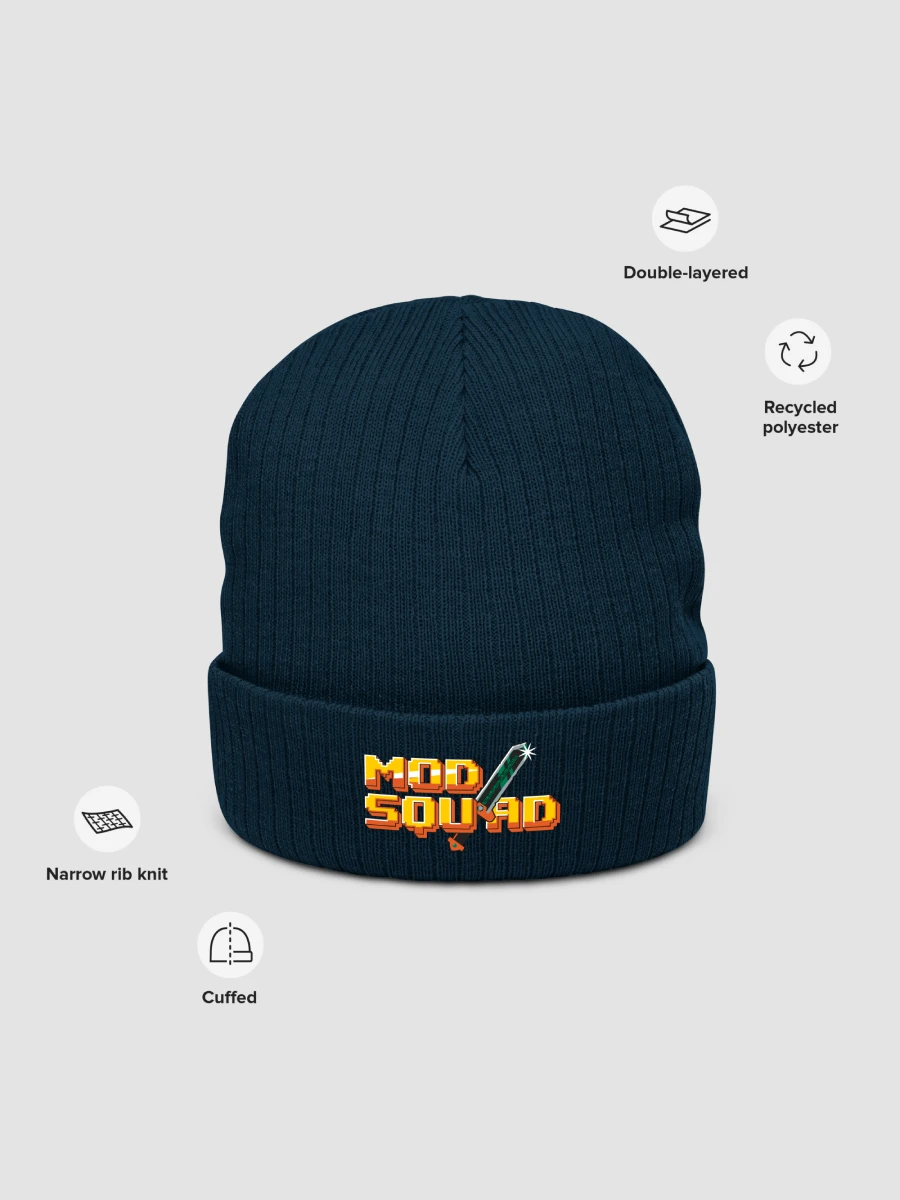 Mod Squad Ribbed Beanie product image (3)