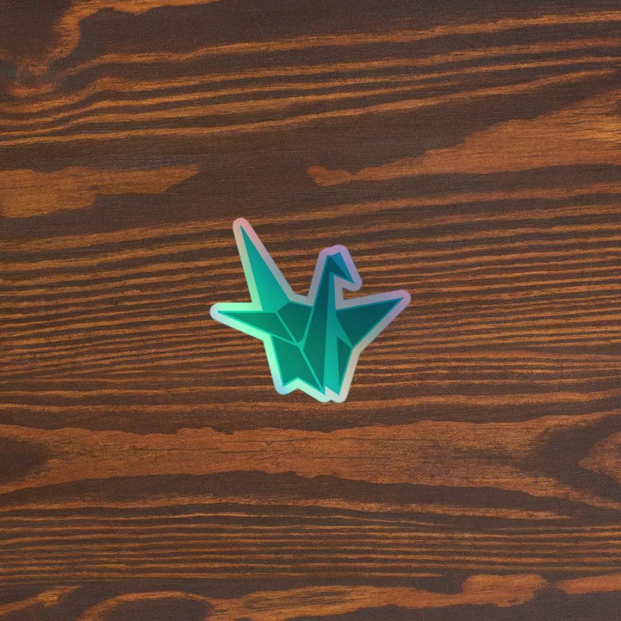 KrazeyHazey Fold Holo Sticker product image (5)