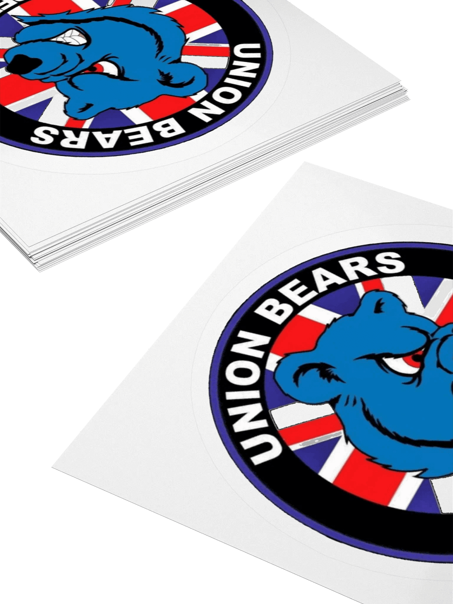 Union Bear "No Surrender" Sticker product image (4)