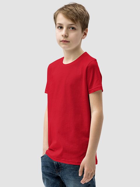 Photo showing Bella+Canvas Youth Short Sleeve T-Shirt