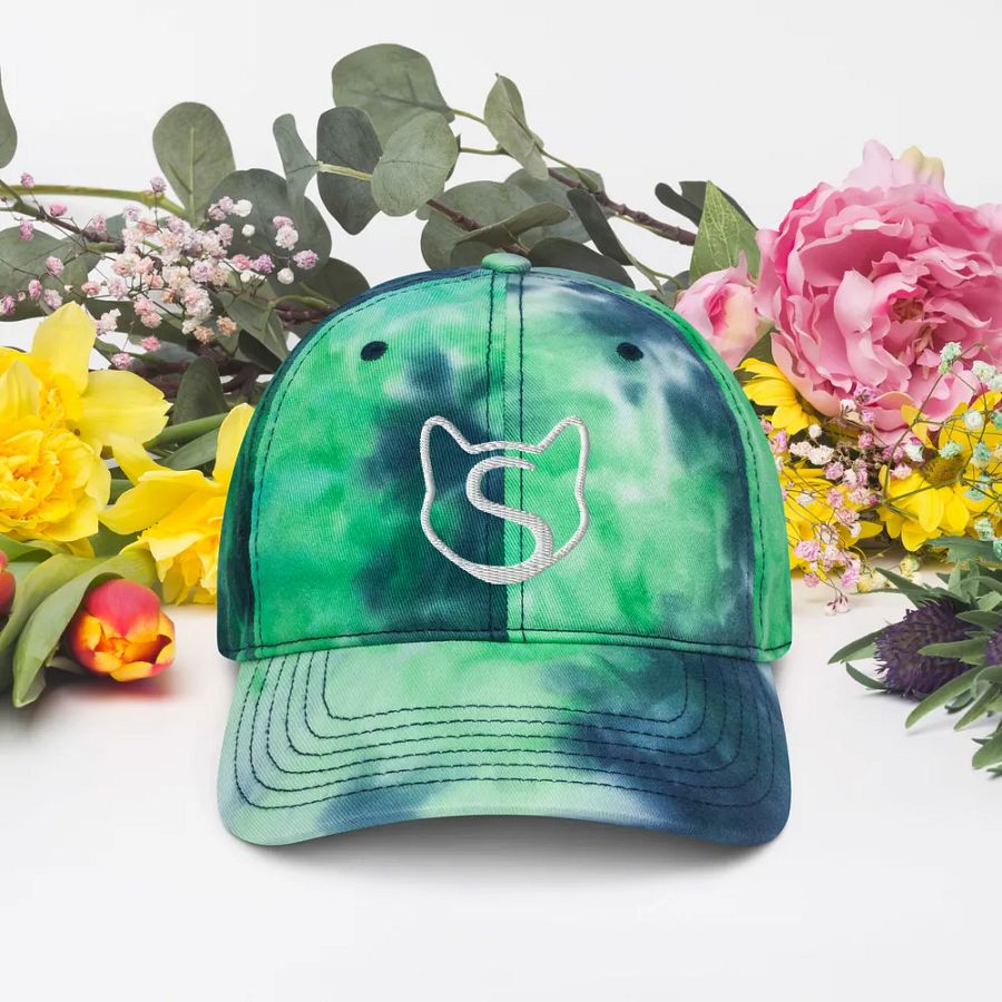 SamiKat Outline Logo - Tie-Dye Hat product image (4)