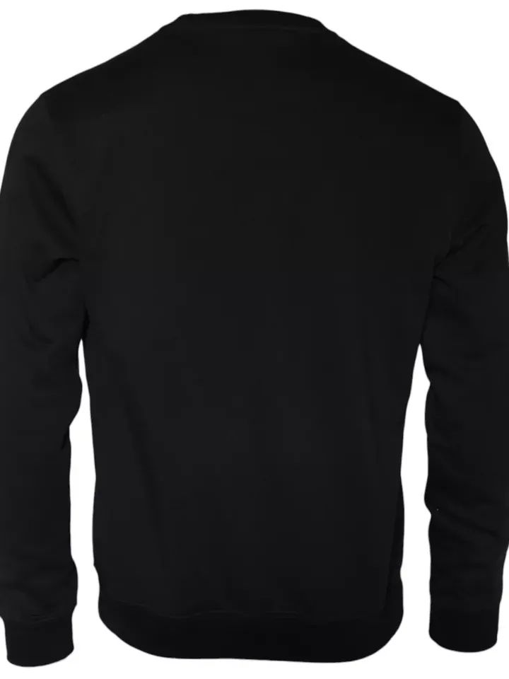 VERSACE Sweater Black Medusa Fleece Cotton Crew Neck Sweatshirt s. L RRP 1260usd product image (2)