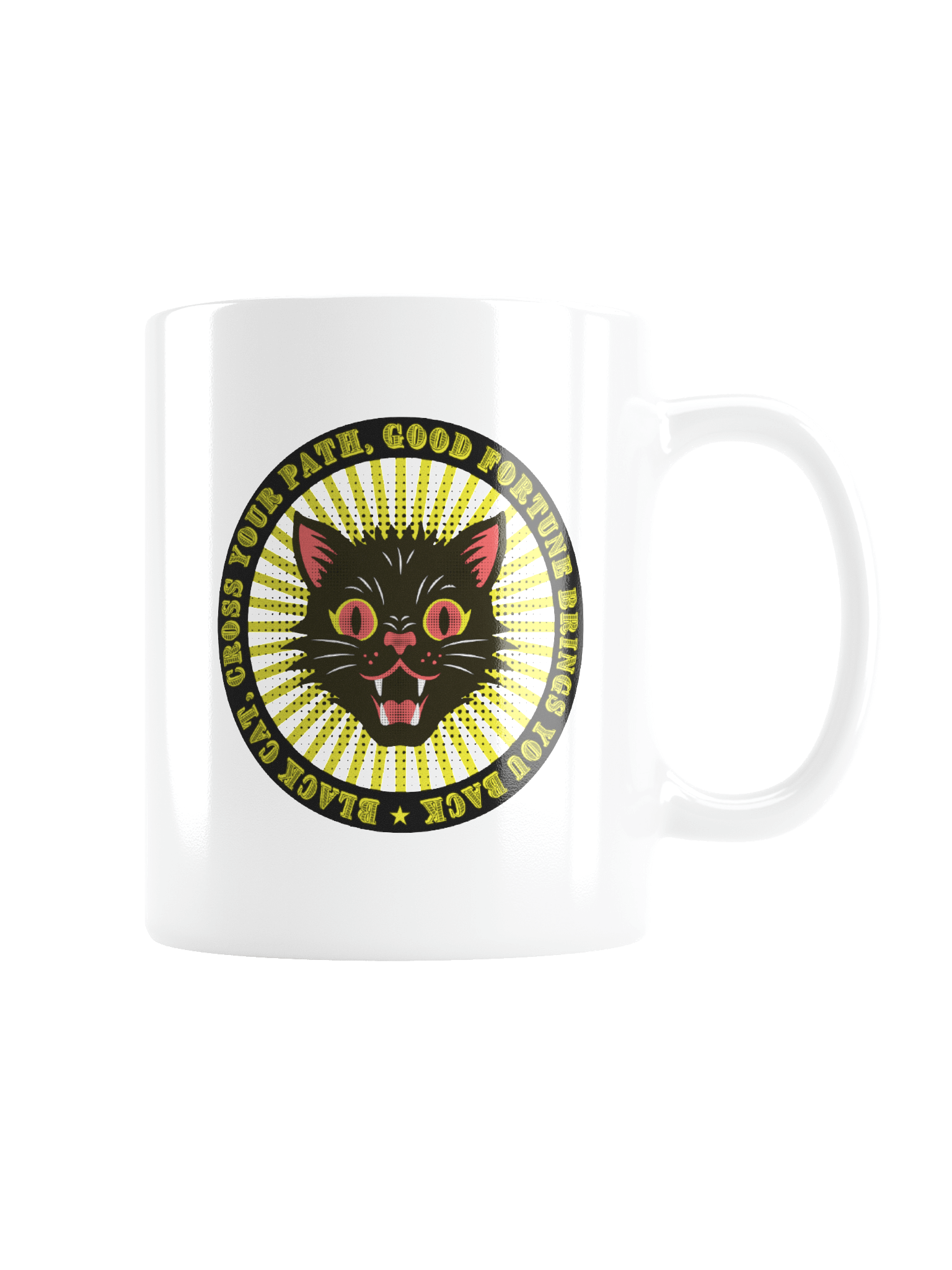 Lucky Black Cat Mug product image (4)