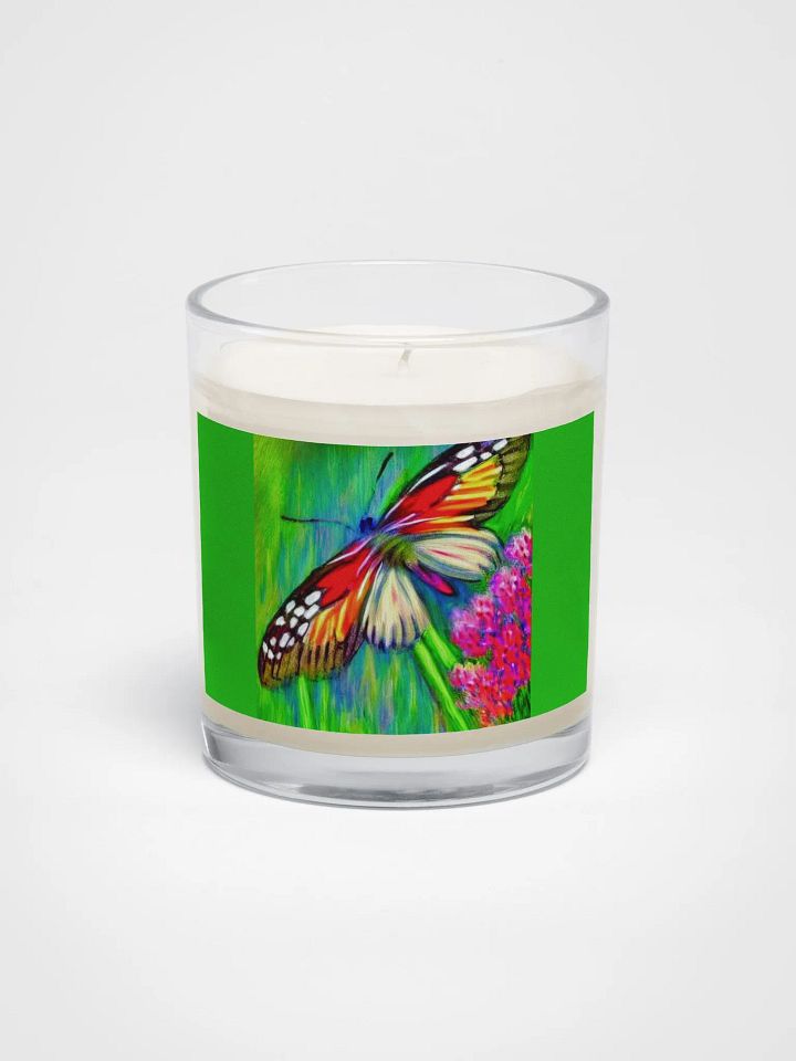 Vibrant Butterfly Soy Wax Candle product image (1)