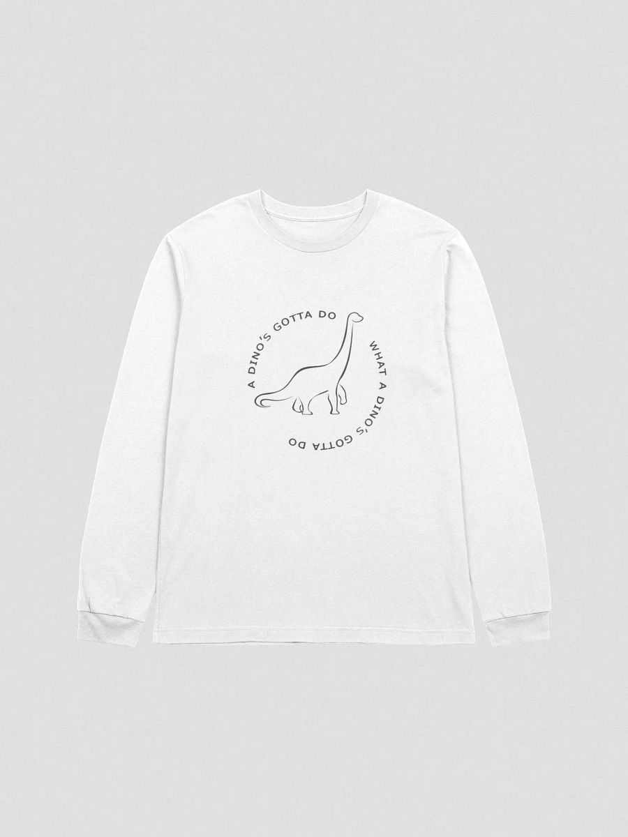 Dinos Gotta Do Long Sleeve T-Shirt [Dark] product image (2)