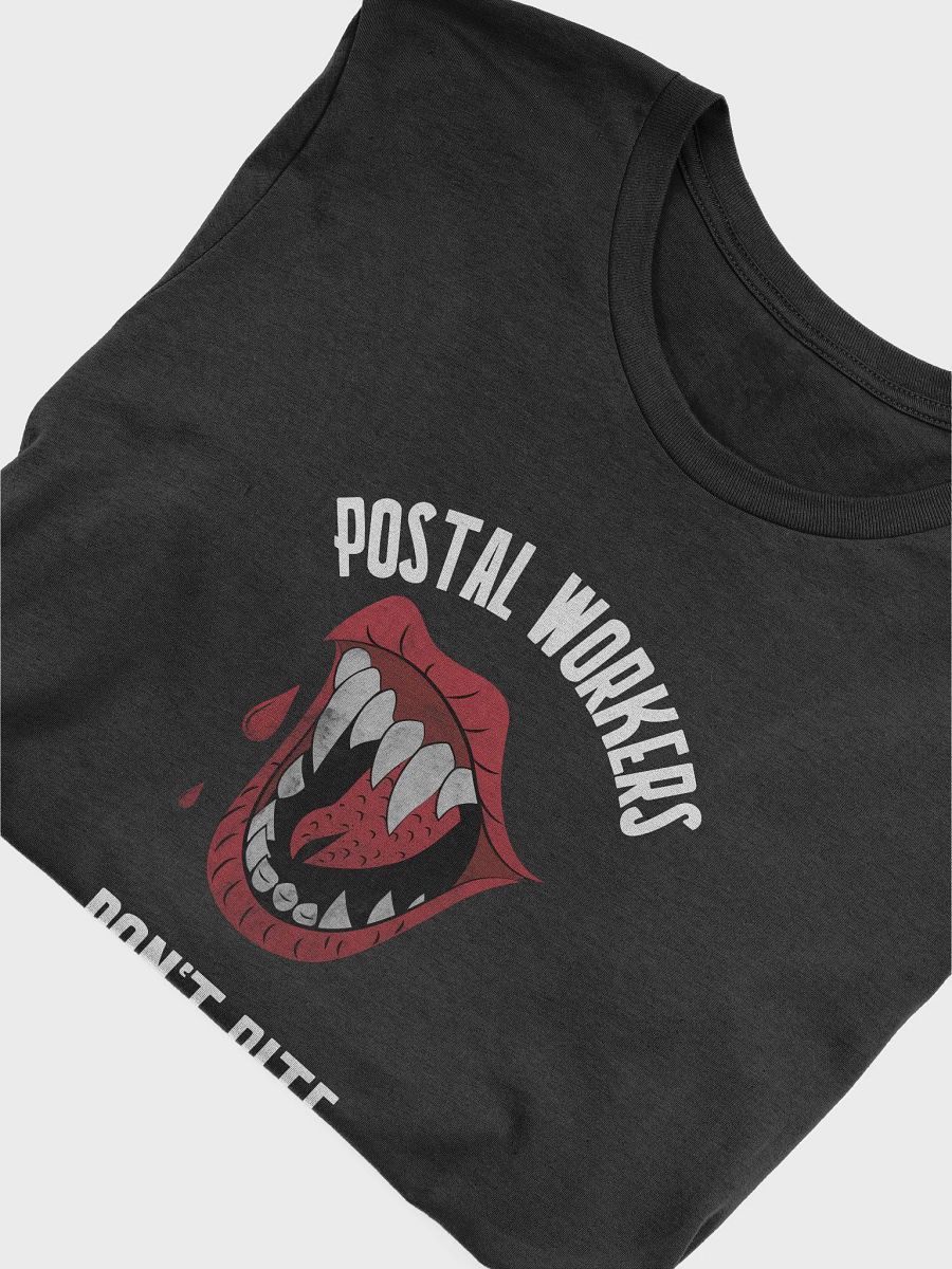 POSTAL WORKERS DON'T BITE TEE POSTAL WORKER HALLOWEEN product image (23)