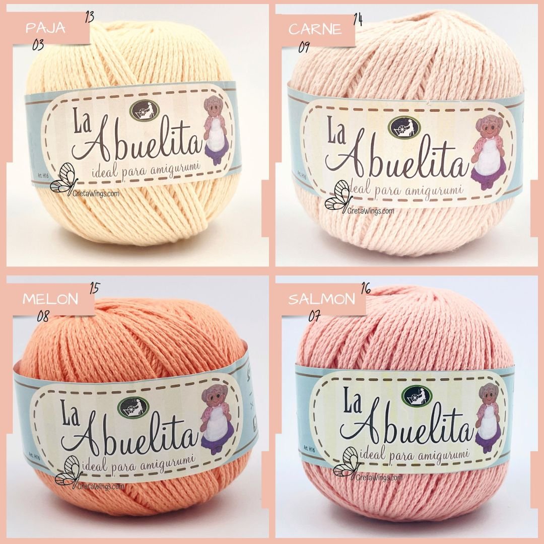 LA ABUELITA – 50g (120yds) 100% Cotton Yarn | Perfect for Amigurumi product image (4)