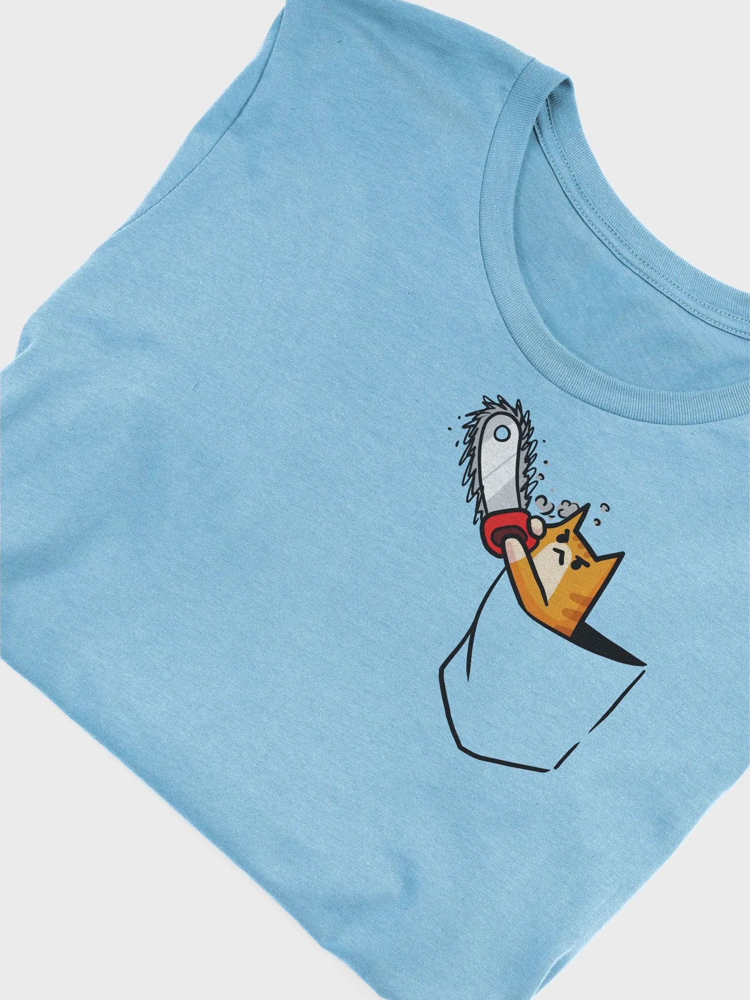 Kitty + Pocket + Chainsaw T-Shirt product image (1)