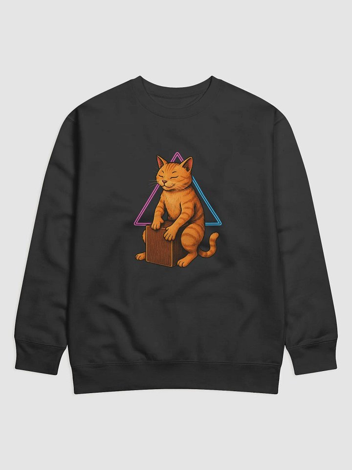 Cajon Cat Sweat Shirt product image (1)