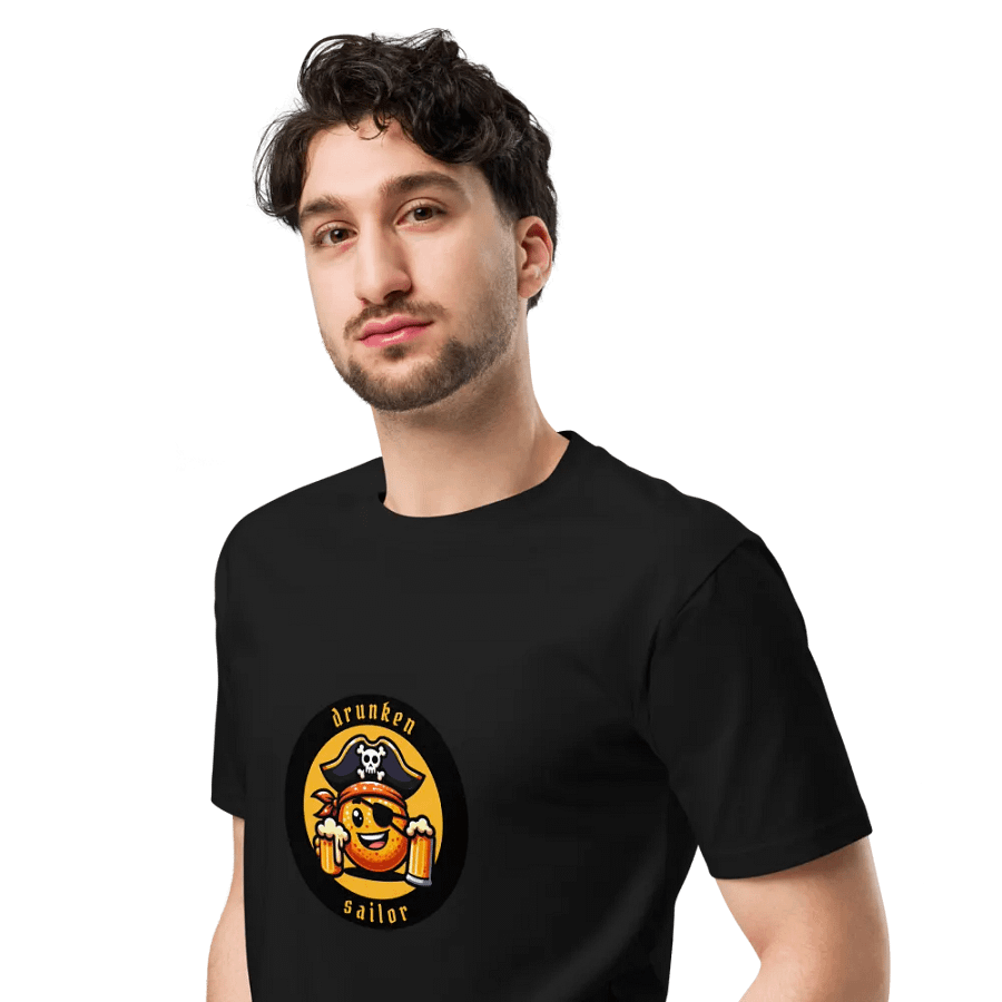 Drunken Sailor Premium 100% combed cotton Tee product image (8)