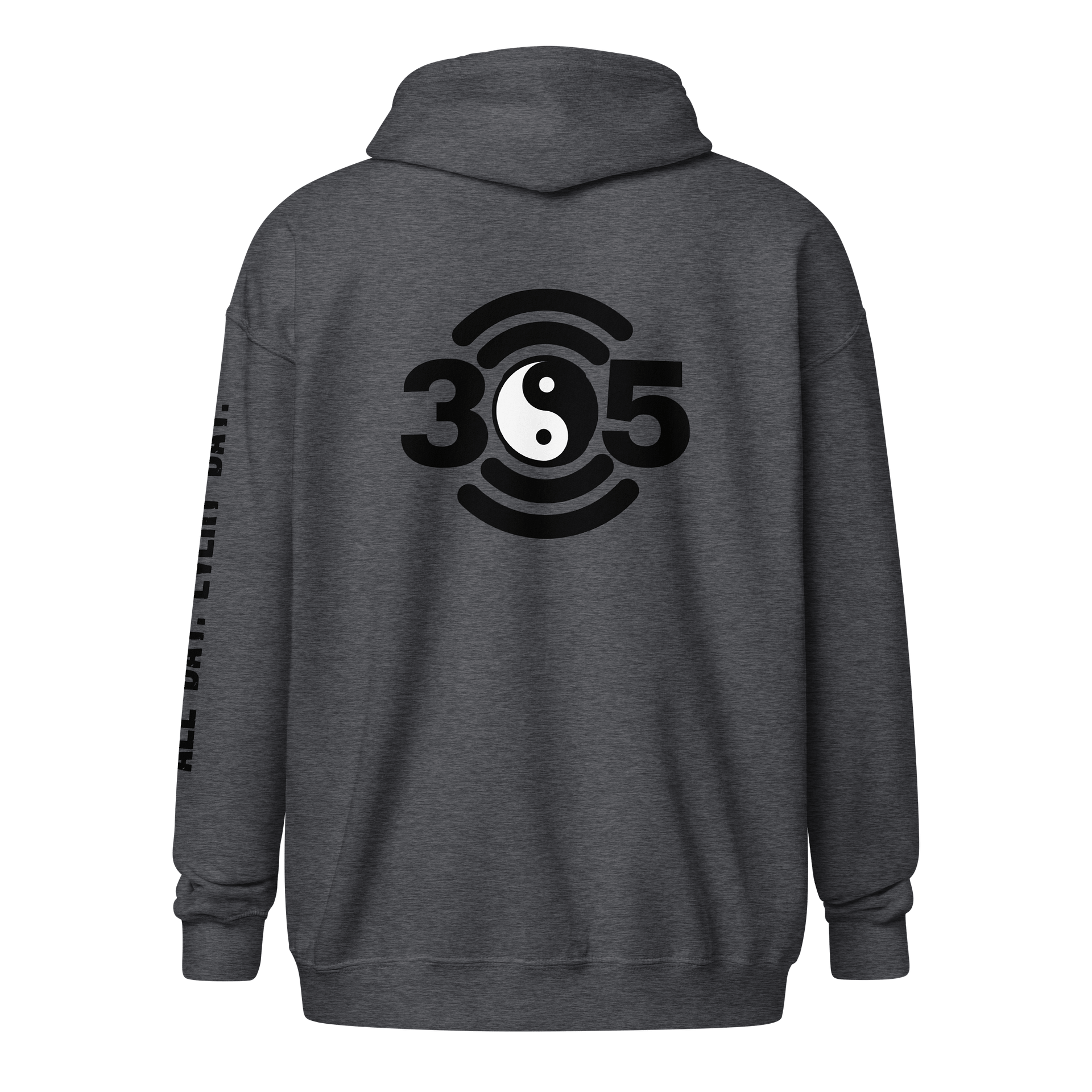 Yin Yang (Connected All Day Every Day) Zip Up Hoodie product image (3)