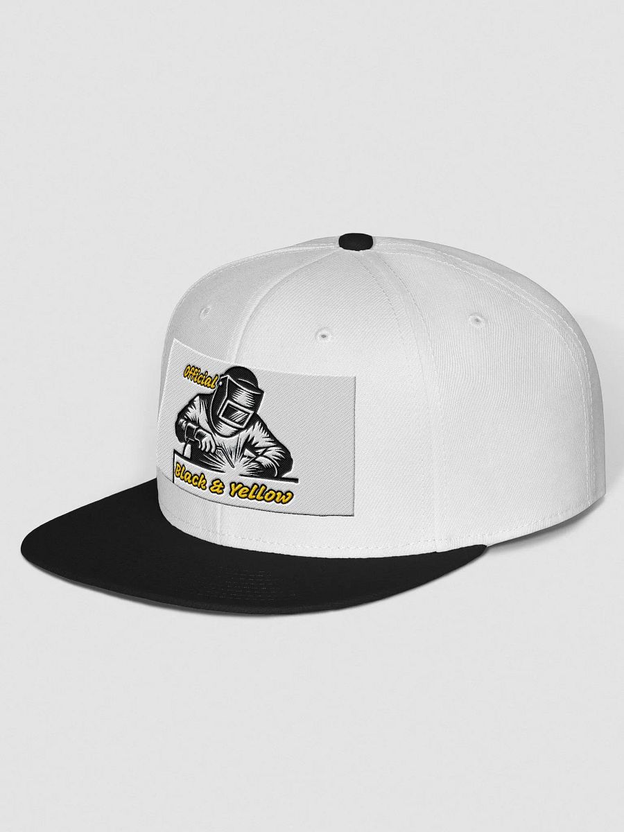 Official Black & Yellow SteelSparks Snapback Cap product image (2)