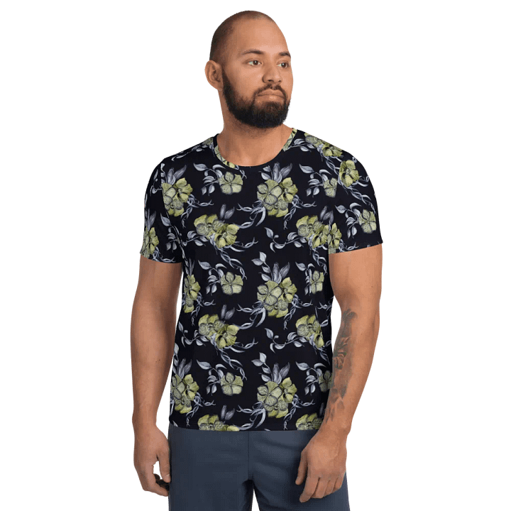 Gothic Flower | Men´s Athletic T-Shirt product image (1)