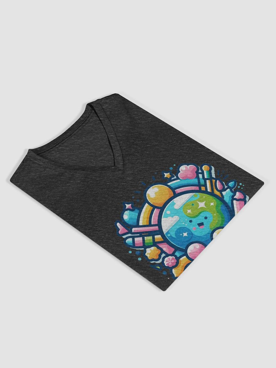 Whimsical Earth V-Neck Tee product image (16)