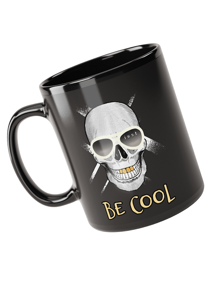 Just Be Cool Skull Mug product image (1)