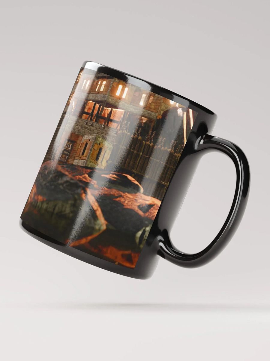 Rock Base Life | Black Glossy Mug product image (5)