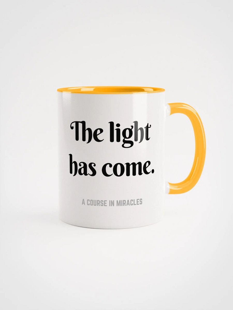The light has come - ACIM Inspirational Mug product image (4)