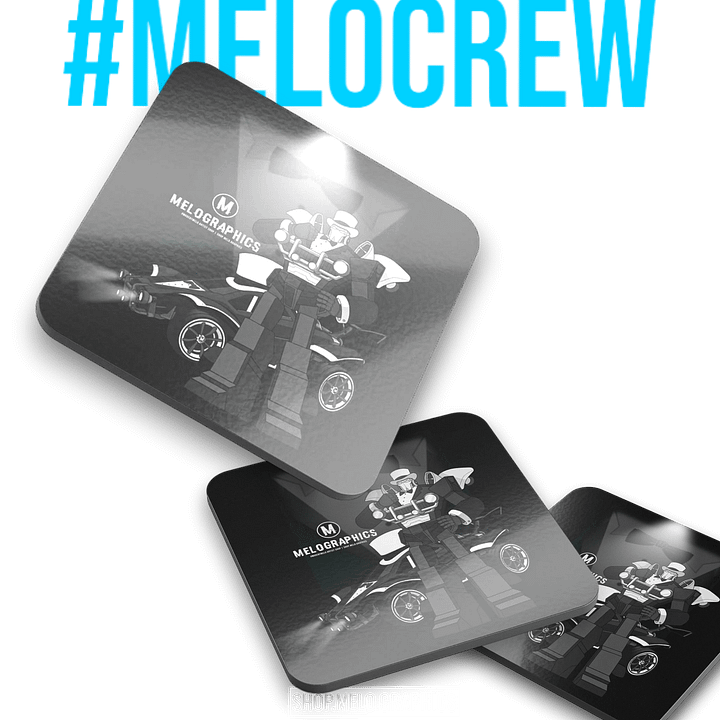 Fancy Carball Bot - Coaster | #MadeByMELO product image (1)