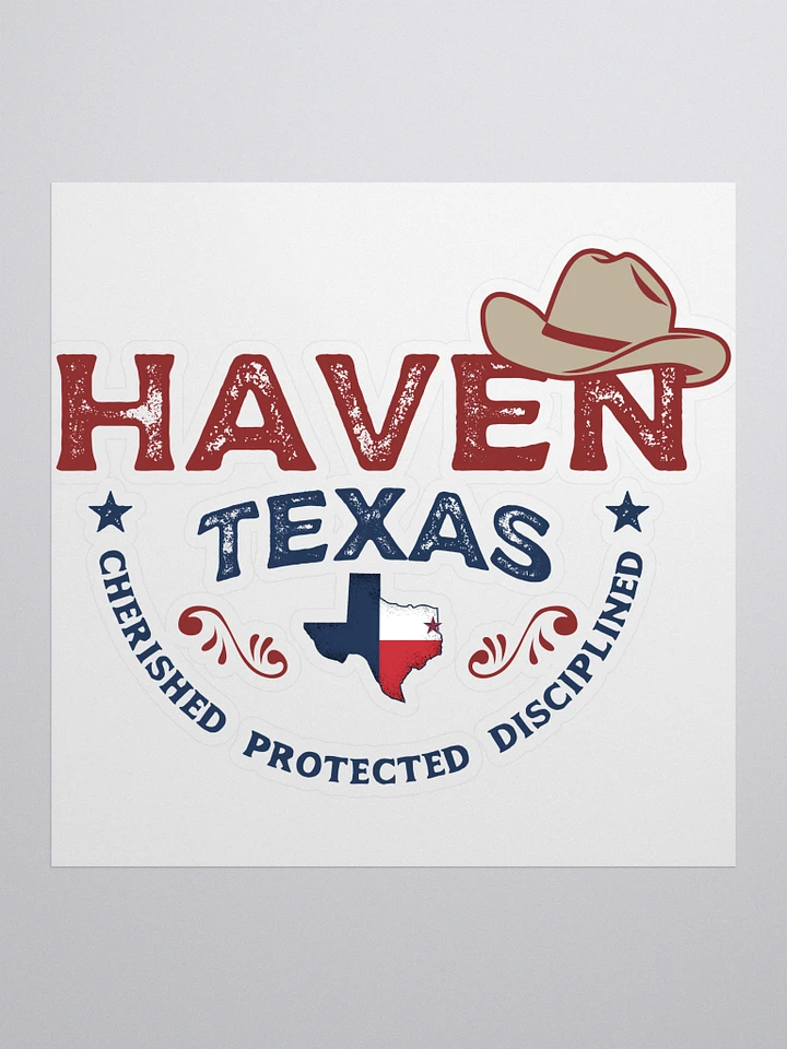 Haven Texas Sticker product image (1)