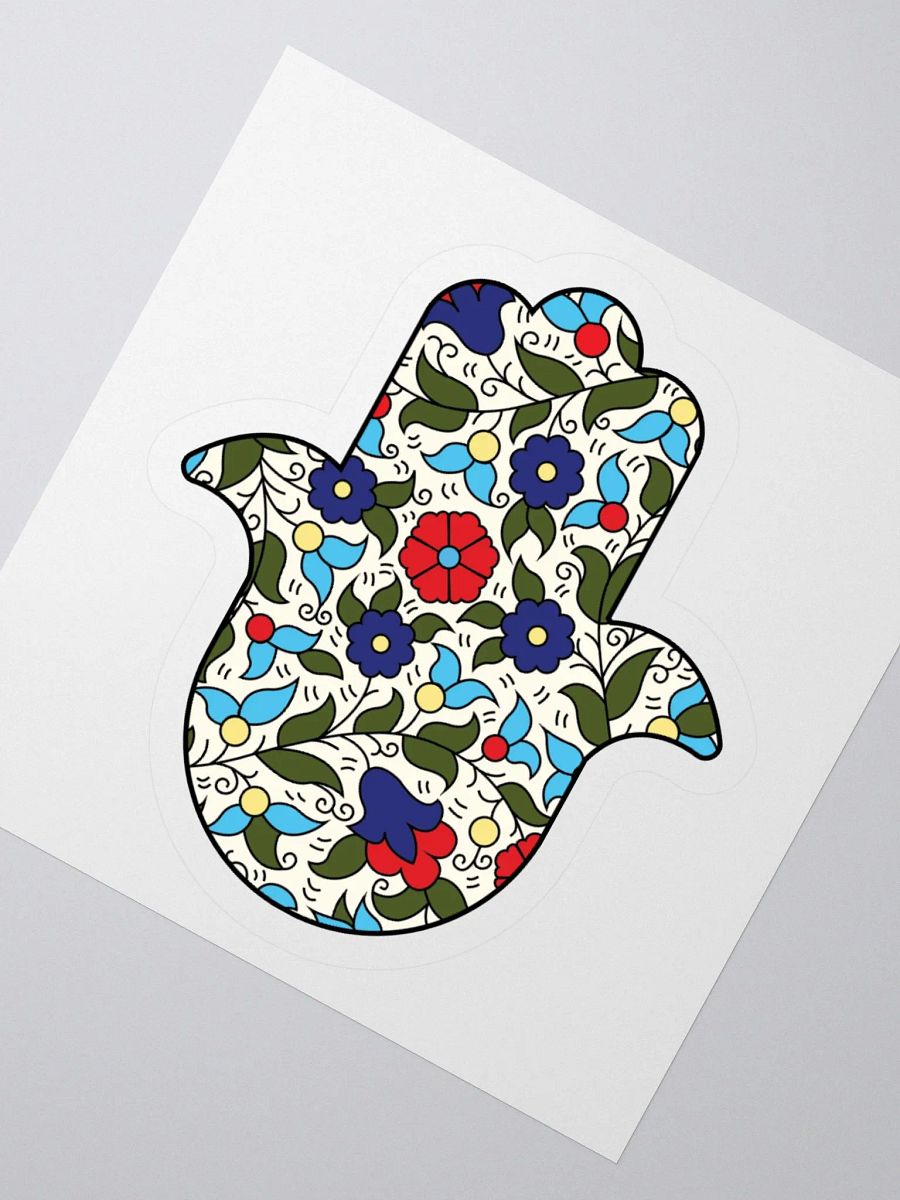 Khalili Floral Hamsa Hand Sticker product image (5)