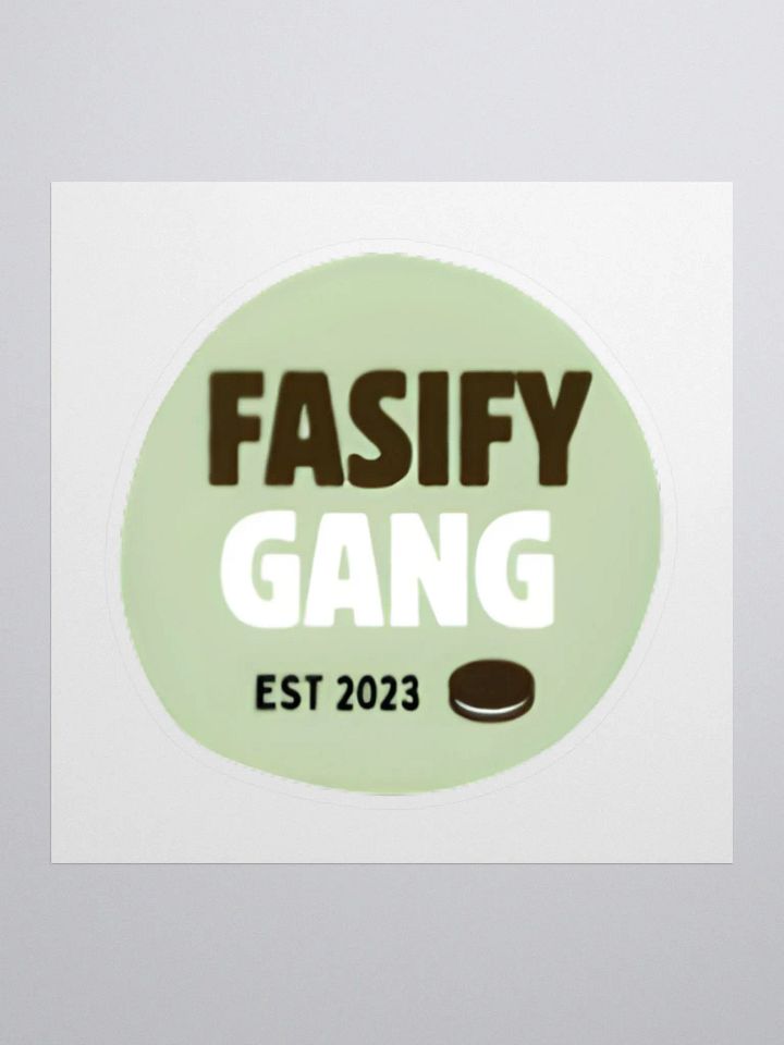 Fasify Gang Sticker product image (1)