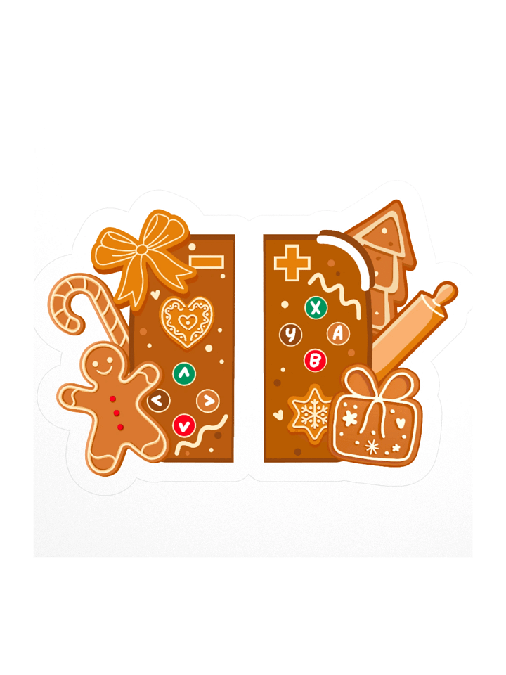 Gingerbread Controller Sticker product image (1)