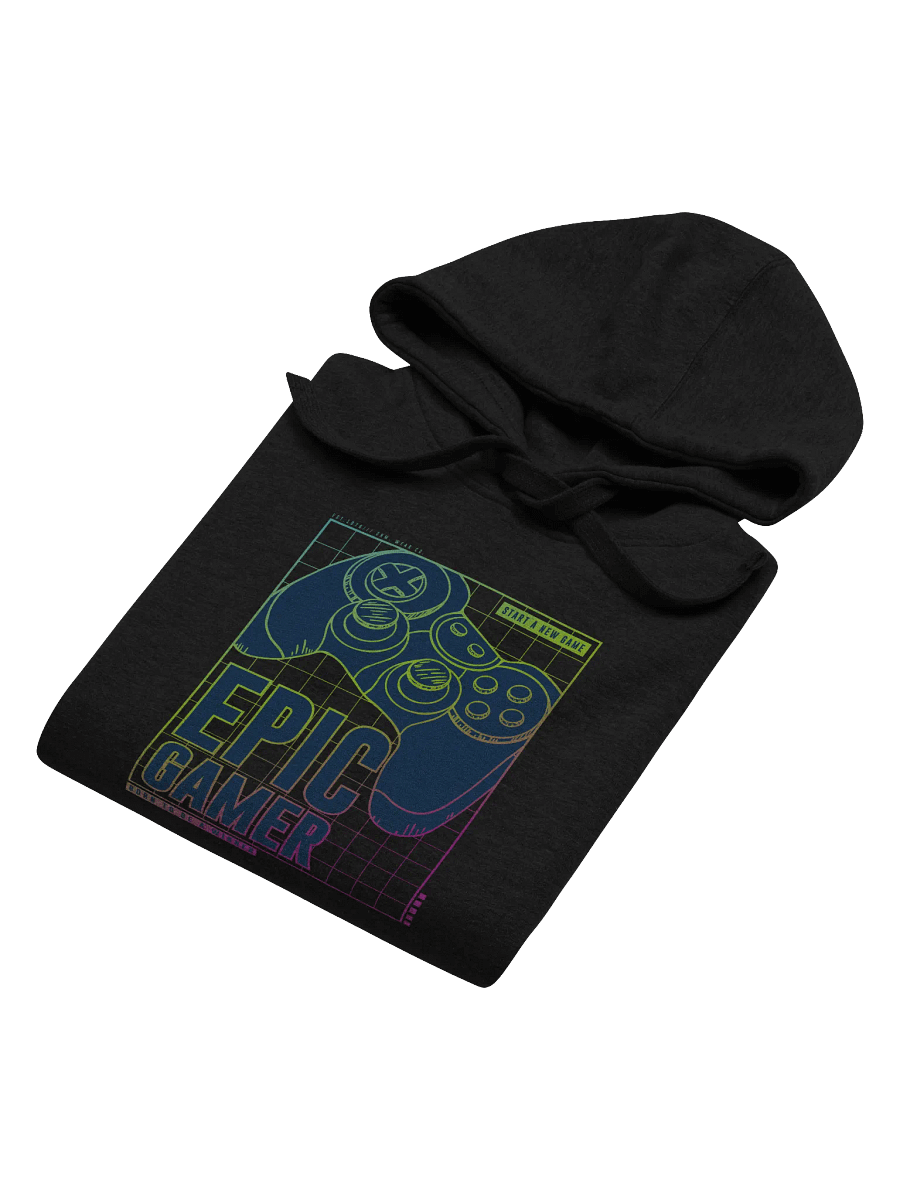 Epic Gamer Front Printed Hoodie product image (6)