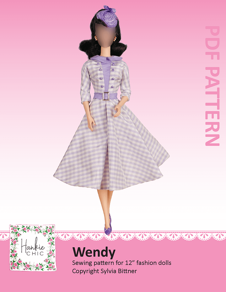 Wendy sewing pattern for 12