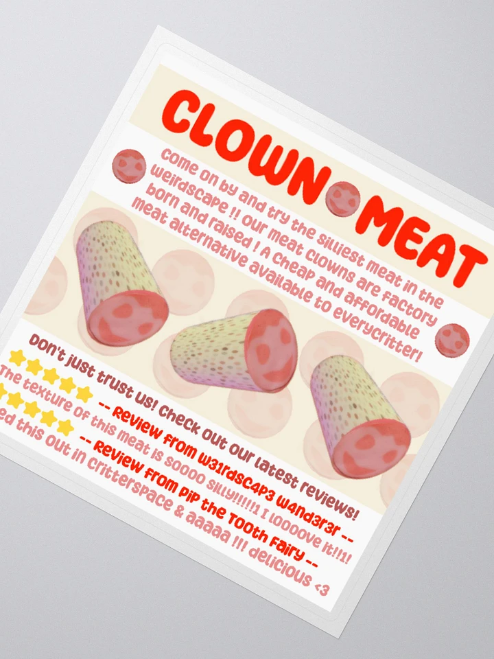 Clown Meat Website Sticker product image (4)