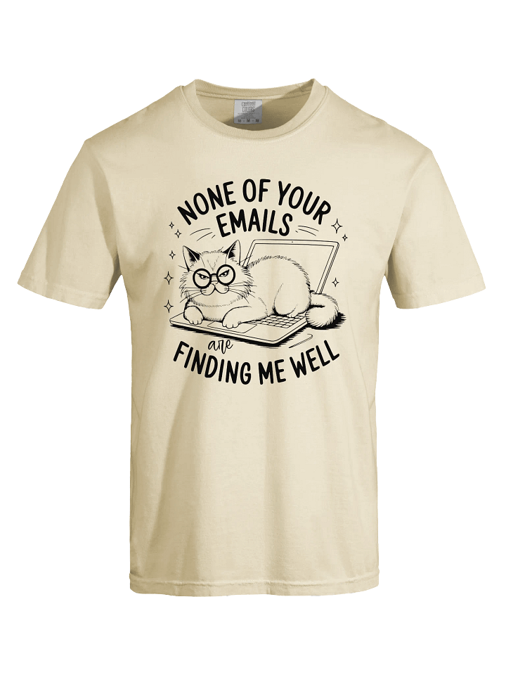 Funny Cat Shirt – Relaxed Fit Heavyweight Unisex Cotton T-Shirt product image (7)
