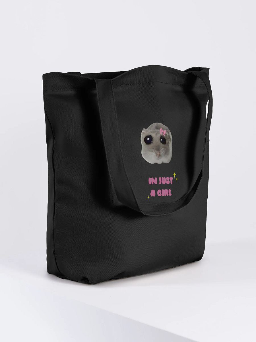 Cute & Eco-Friendly Tote: I'M JUST A GIRL product image (4)