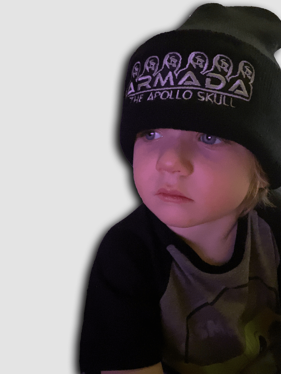 Armada Skull Cuffed Beanie product image (6)