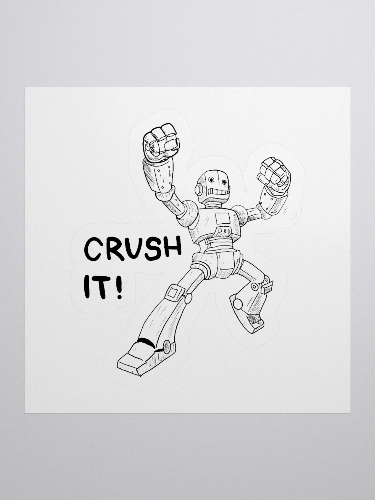 Crush It Kiss Cut Sticker Set product image (2)
