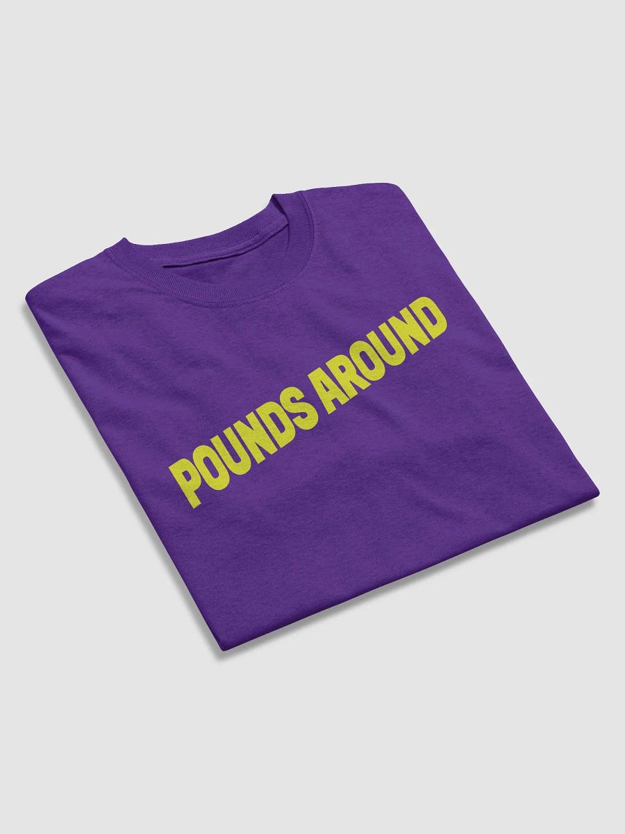 POUNDS AROUND PURPLE AND YELLOW SHIRT product image (3)