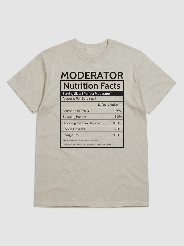 Moderator Nutrition (Black Text) product image (8)