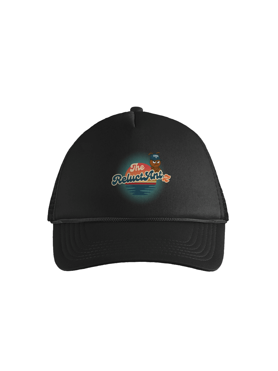 Screw U Hat by The ReluctAntz – Black Trucker product image (1)