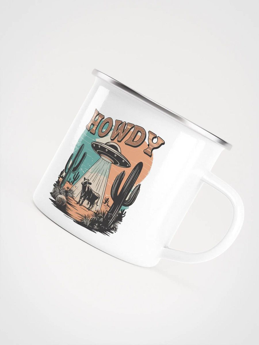 "Howdy-UFO" enamel Mug product image (2)